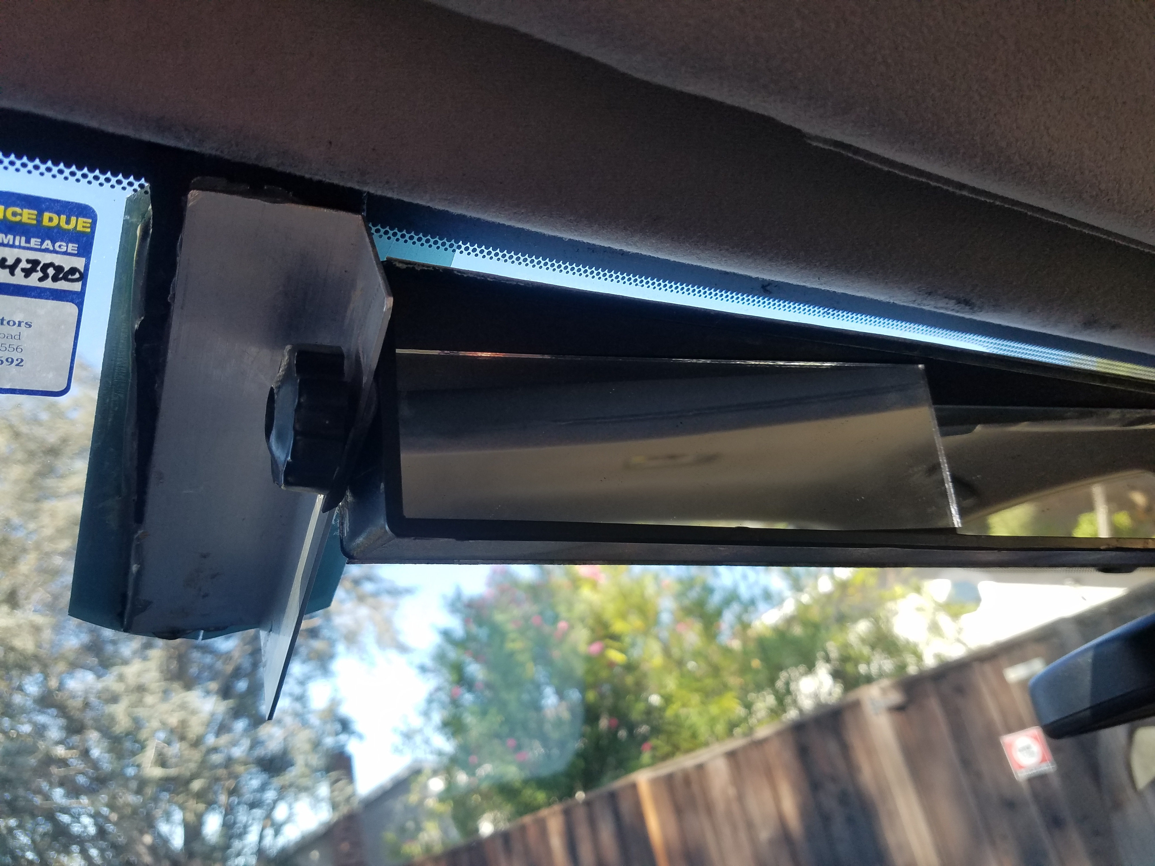 end of mirror detail 